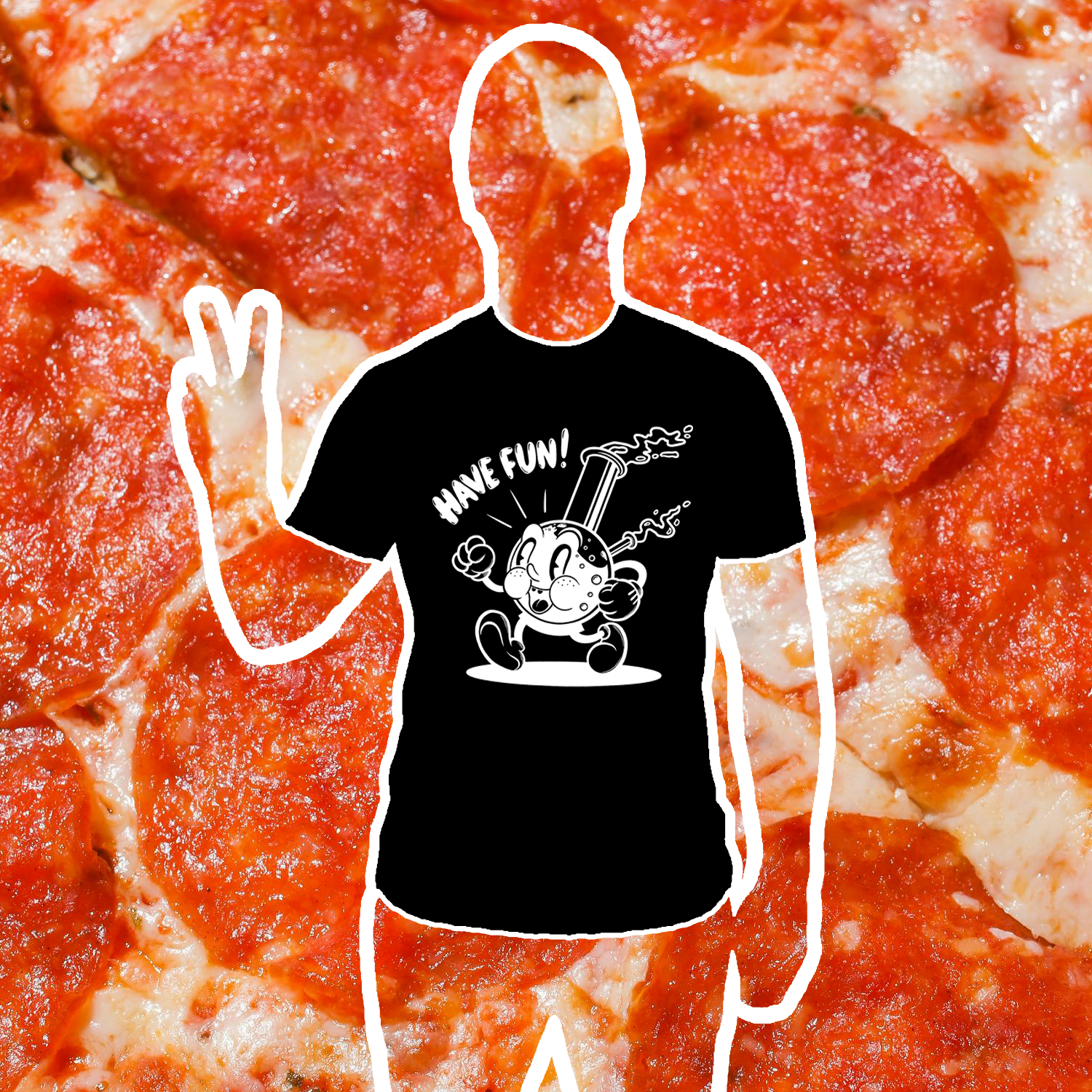 Have Fun T-shirt - Black