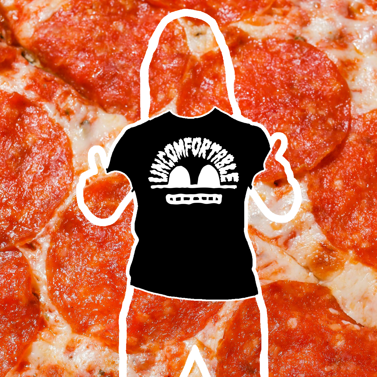 Uncomfortable T-shirt - Black