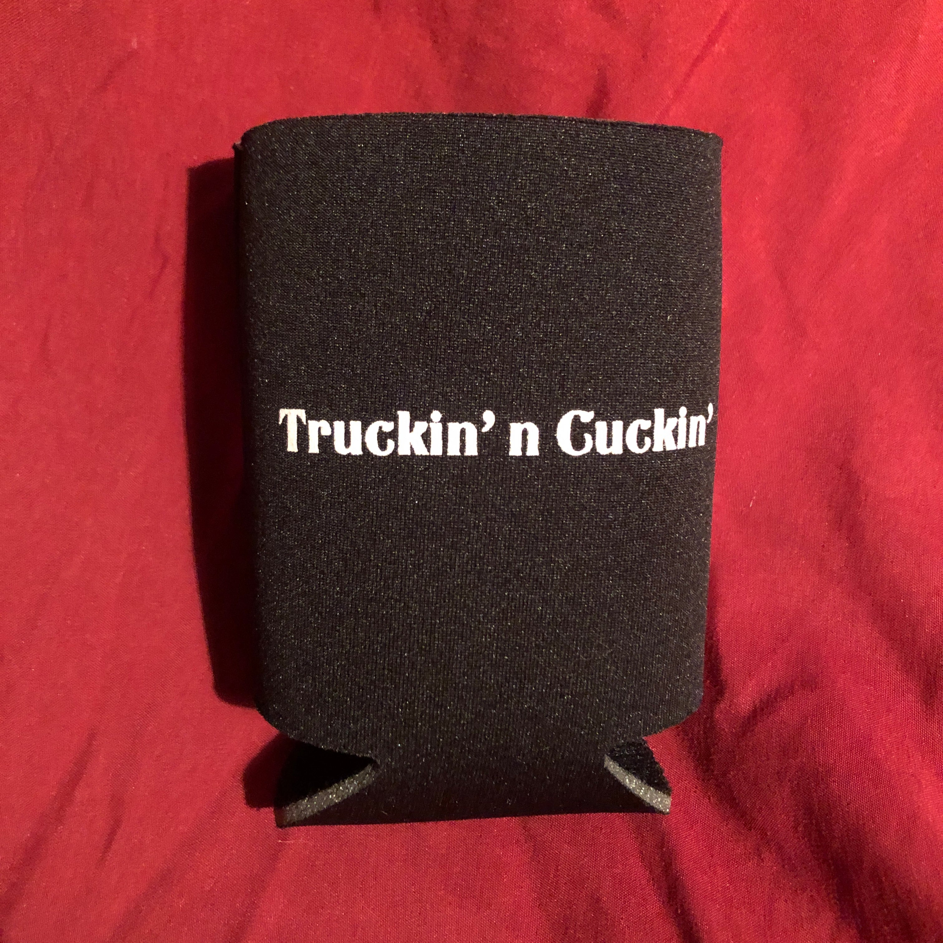 Bo Dugan Truckin’ n Cuckin’ Koozie