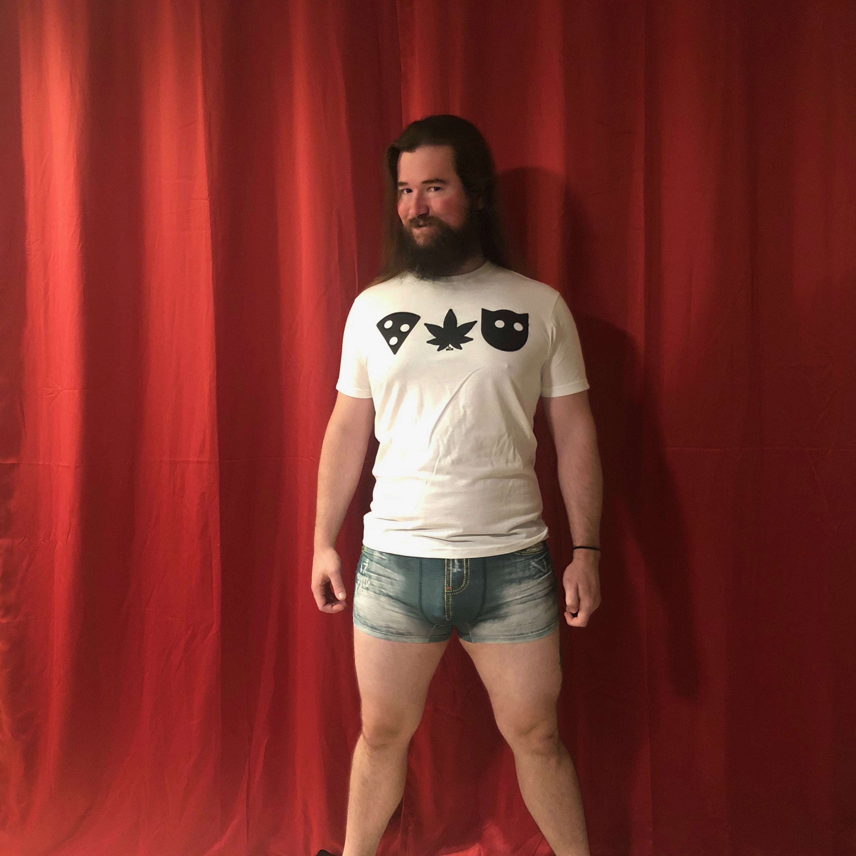 Pizza, Pot and P*ssy T-Shirt - White